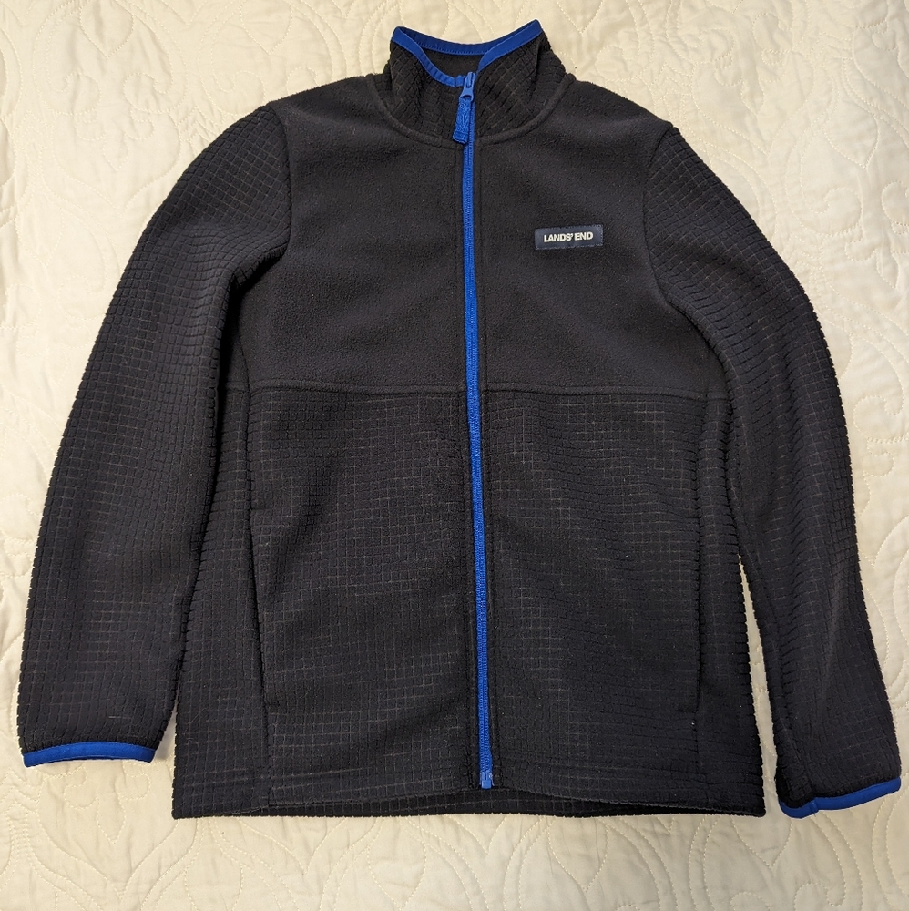 Lands End children's jacket black size large 10-12